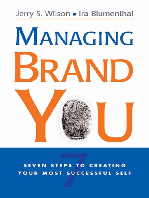 Title details for Managing Brand You by Jerry S. Wilson - Available
